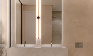 2 Villas de lujo nuevas en venta a poca distancia a pie de una casa club de golf en la New Golden Mile, Marbella - Estepona 794261 