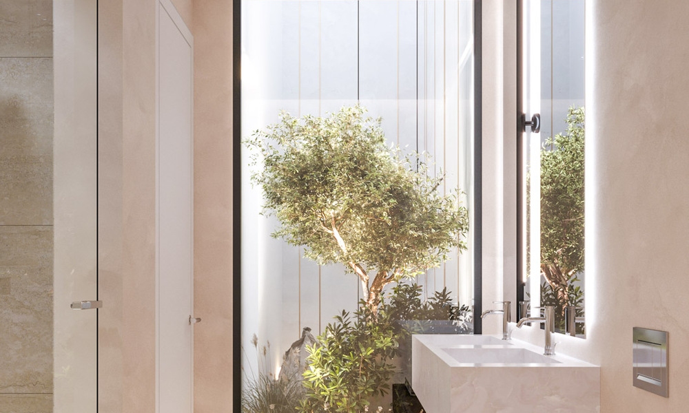 2 Villas de lujo nuevas en venta a poca distancia a pie de una casa club de golf en la New Golden Mile, Marbella - Estepona 794262