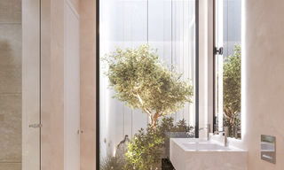 2 Villas de lujo nuevas en venta a poca distancia a pie de una casa club de golf en la New Golden Mile, Marbella - Estepona 794262 