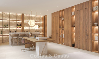2 Villas de lujo nuevas en venta a poca distancia a pie de una casa club de golf en la New Golden Mile, Marbella - Estepona 794263 