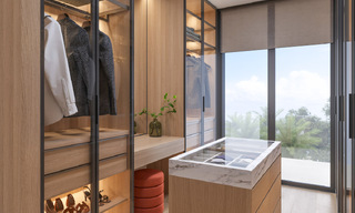 2 Villas de lujo nuevas en venta a poca distancia a pie de una casa club de golf en la New Golden Mile, Marbella - Estepona 794272 