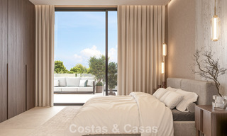 2 Villas de lujo nuevas en venta a poca distancia a pie de una casa club de golf en la New Golden Mile, Marbella - Estepona 794278 