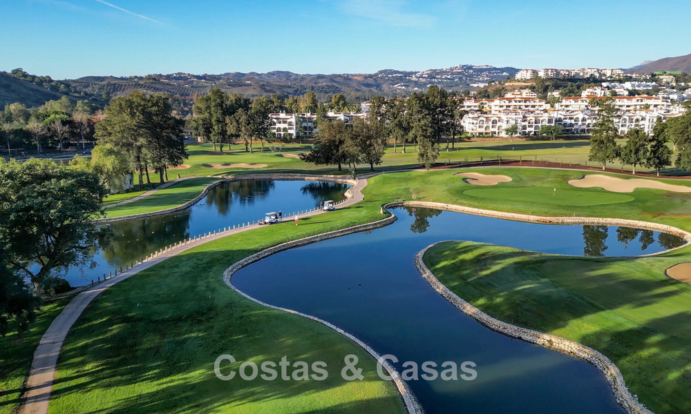 Nuevos apartamentos modernos con vistas fenomenales en venta en Mijas Costa, Costa del Sol 794599