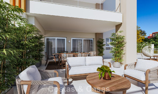 Nuevos apartamentos modernos con vistas fenomenales en venta en Mijas Costa, Costa del Sol 794607 