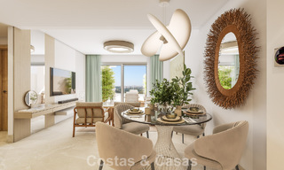 Nuevos apartamentos modernos con vistas fenomenales en venta en Mijas Costa, Costa del Sol 794614 