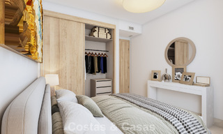 Nuevos apartamentos modernos con vistas fenomenales en venta en Mijas Costa, Costa del Sol 794619 