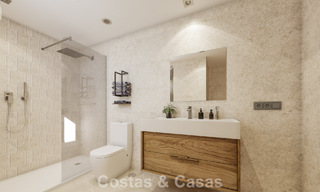 Nuevos apartamentos modernos con vistas fenomenales en venta en Mijas Costa, Costa del Sol 794625 