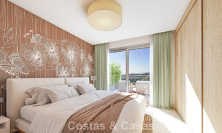 Nuevos apartamentos modernos con vistas fenomenales en venta en Mijas Costa, Costa del Sol 794627 