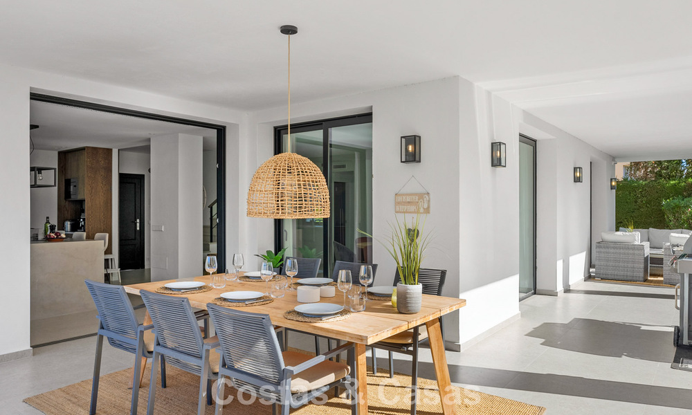 Villa con estilo mediterráneo contemporáneo en venta en Nueva Andalucía, Marbella 794754