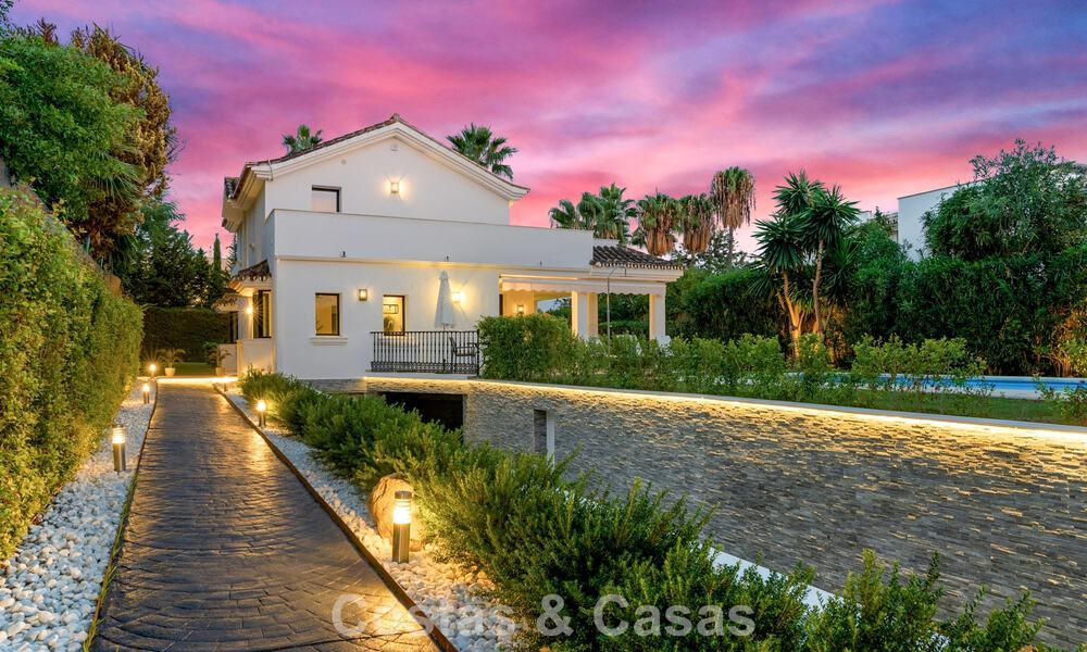 Villa con estilo mediterráneo contemporáneo en venta en Nueva Andalucía, Marbella 794757