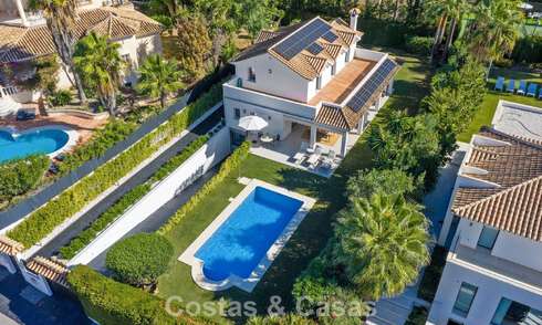 Villa con estilo mediterráneo contemporáneo en venta en Nueva Andalucía, Marbella 794761