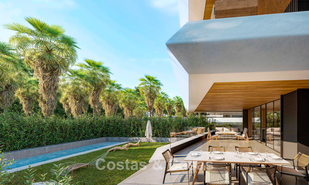 Apartamentos de lujo modernos de obra nueva en venta en la Nueva Milla de Oro, entre Marbella y Estepona 794746