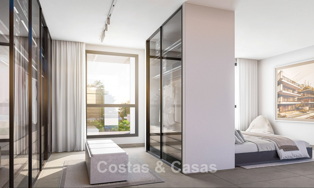 Apartamentos de lujo modernos de obra nueva en venta en la Nueva Milla de Oro, entre Marbella y Estepona 794751