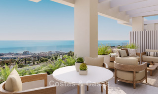 Hermosos apartamentos modernos con vistas panorámicas en venta en Benalmádena, Costa del Sol 794874 