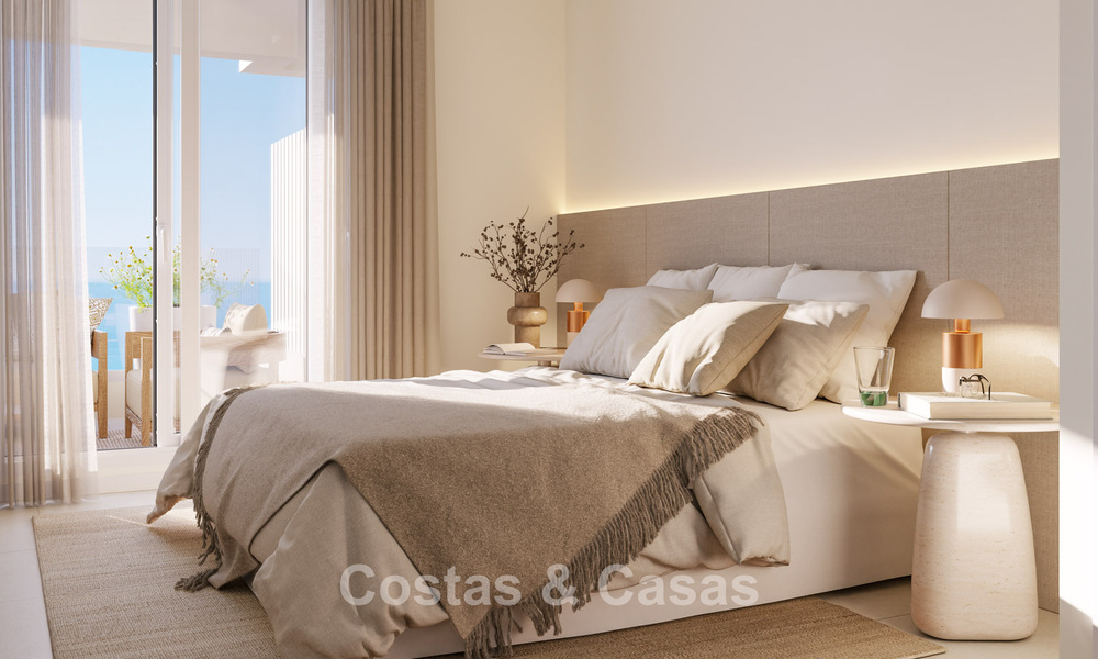 Hermosos apartamentos modernos con vistas panorámicas en venta en Benalmádena, Costa del Sol 794875