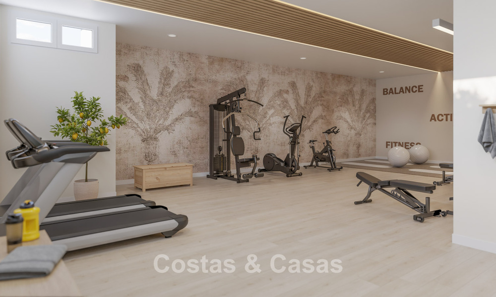 Hermosos apartamentos modernos con vistas panorámicas en venta en Benalmádena, Costa del Sol 794881