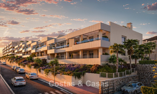 Hermosos apartamentos modernos con vistas panorámicas en venta en Benalmádena, Costa del Sol 794883 