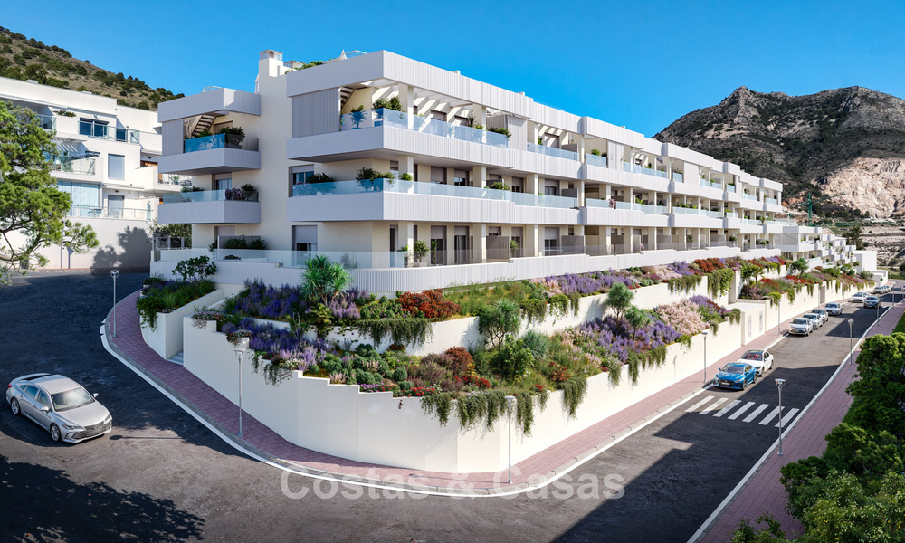 Hermosos apartamentos modernos con vistas panorámicas en venta en Benalmádena, Costa del Sol 794887