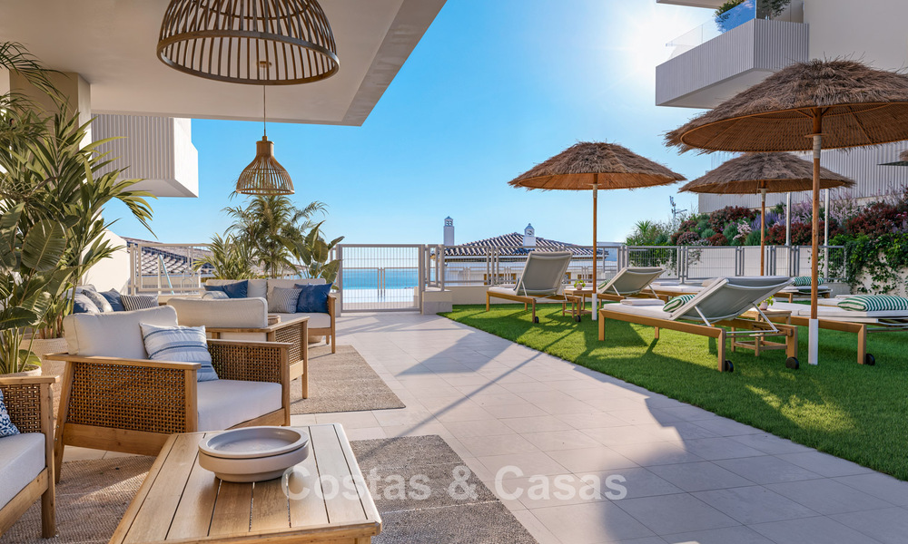 Hermosos apartamentos modernos con vistas panorámicas en venta en Benalmádena, Costa del Sol 794890