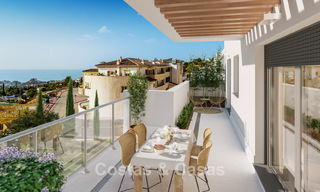 Apartamentos modernos en venta en un proyecto contemporáneo con vista al mar en Benalmádena, Costa del Sol 794897 