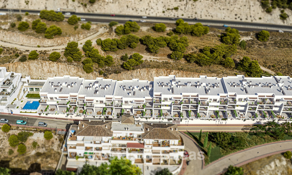 Apartamentos modernos en venta en un proyecto contemporáneo con vista al mar en Benalmádena, Costa del Sol 794915