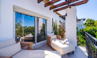 Lujosa casa adosada en venta en un complejo cerrado en la Milla de Oro de Marbella 794941 