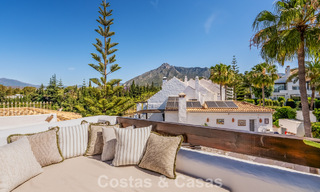 Lujosa casa adosada en venta en un complejo cerrado en la Milla de Oro de Marbella 794943 