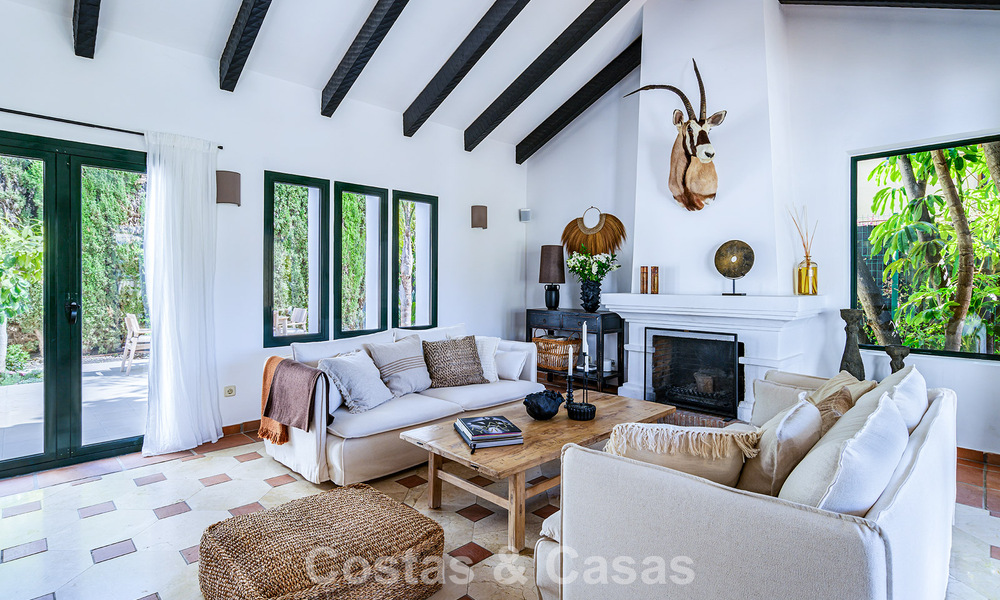 Villa de lujo mediterránea lista para entrar a vivir en venta en la New Golden Mile entre Marbella y Estepona 794961