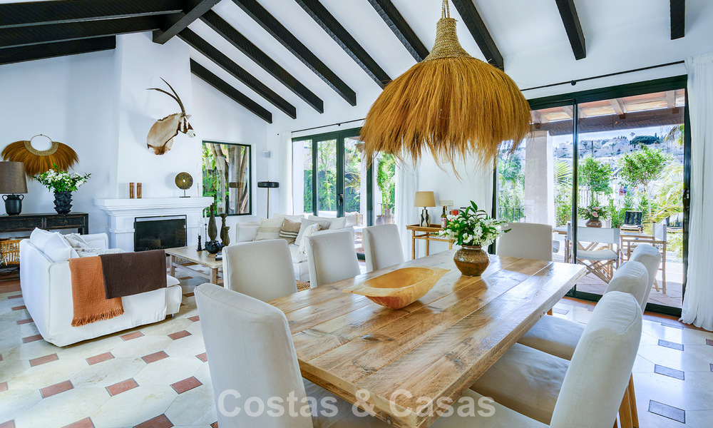 Villa de lujo mediterránea lista para entrar a vivir en venta en la New Golden Mile entre Marbella y Estepona 794964