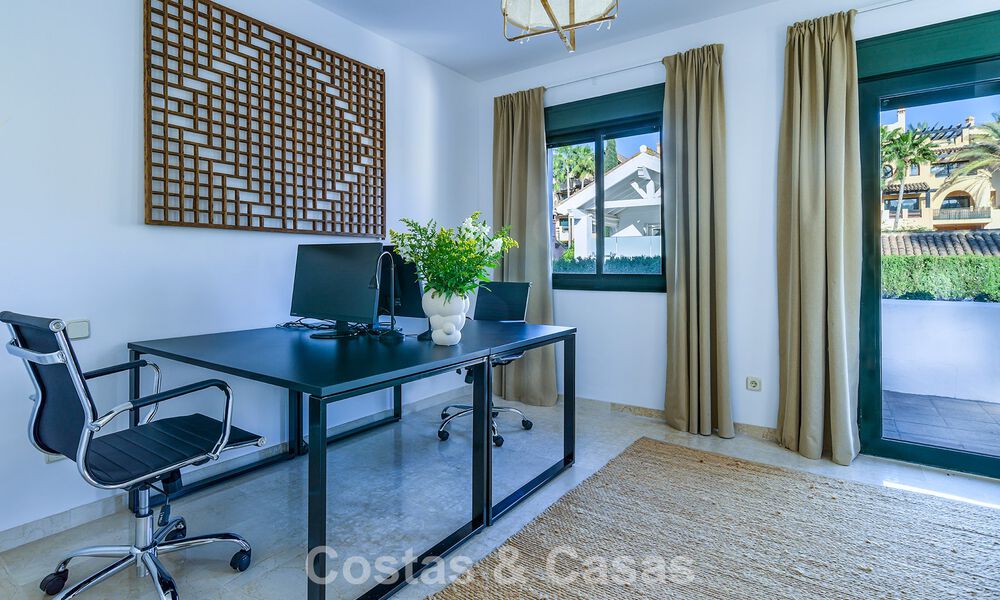 Villa de lujo mediterránea lista para entrar a vivir en venta en la New Golden Mile entre Marbella y Estepona 794977