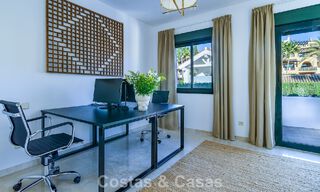 Villa de lujo mediterránea lista para entrar a vivir en venta en la New Golden Mile entre Marbella y Estepona 794977 