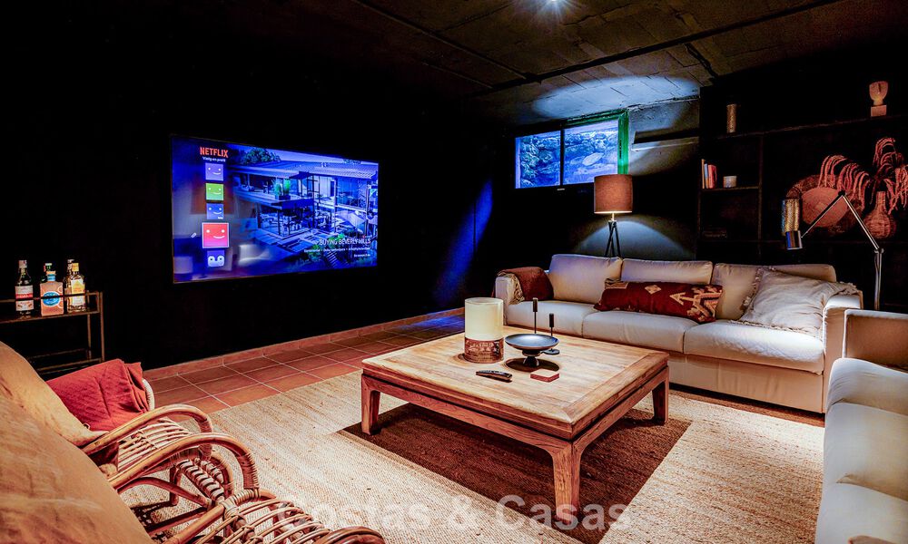 Villa de lujo mediterránea lista para entrar a vivir en venta en la New Golden Mile entre Marbella y Estepona 794979