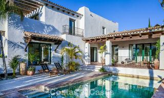 Villa de lujo mediterránea lista para entrar a vivir en venta en la New Golden Mile entre Marbella y Estepona 794980 