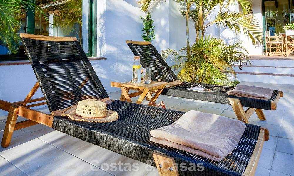 Villa de lujo mediterránea lista para entrar a vivir en venta en la New Golden Mile entre Marbella y Estepona 794983