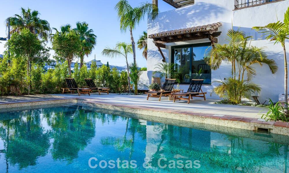 Villa de lujo mediterránea lista para entrar a vivir en venta en la New Golden Mile entre Marbella y Estepona 794984