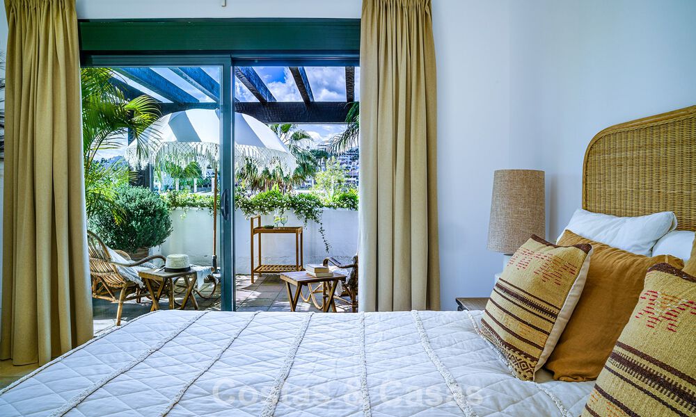 Villa de lujo mediterránea lista para entrar a vivir en venta en la New Golden Mile entre Marbella y Estepona 795003