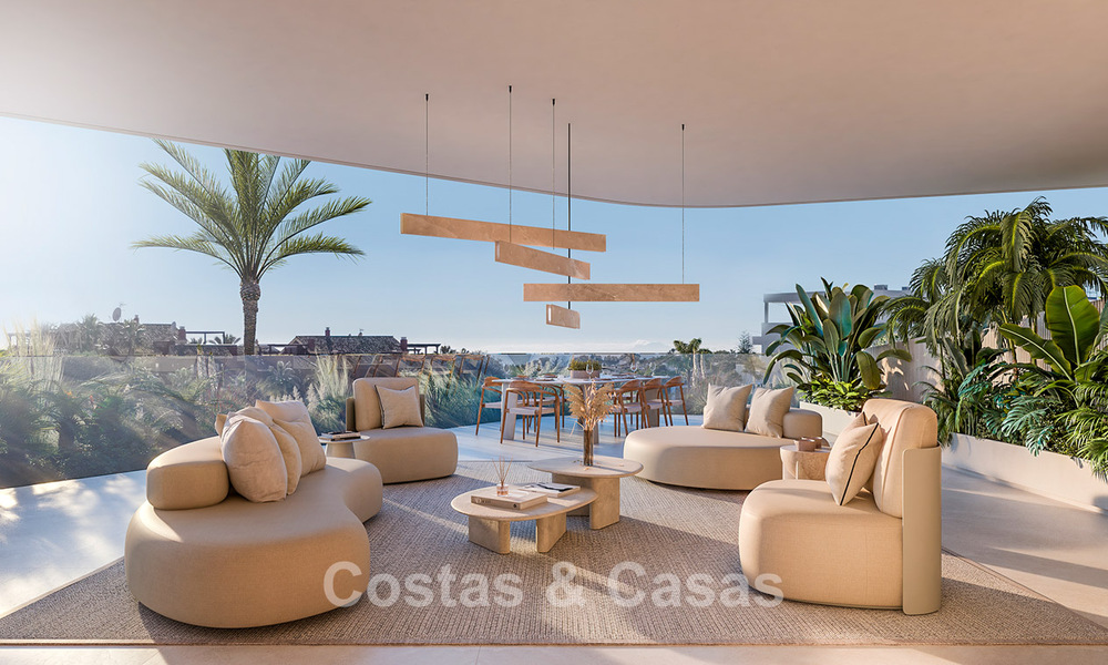 Apartamentos modernos e innovadores de obra nueva en venta en la New Golden Mile, entre Marbella y Estepona 794802