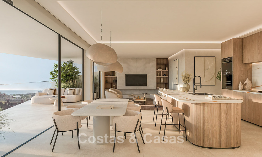 Apartamentos modernos e innovadores de obra nueva en venta en la New Golden Mile, entre Marbella y Estepona 794809