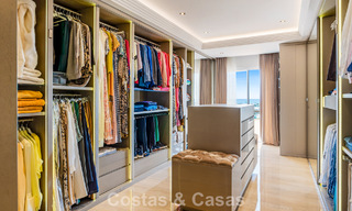 Amplio ático dúplex con vistas panorámicas al mar en venta en una urbanización cerrada en Marbella - Benahavís 794849 