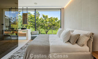 Villa adosada ultramoderna con piscina privada en venta en la Milla de Oro de Marbella 795036 