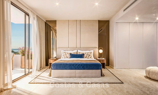 Apartamentos modernos con impresionantes vistas al mar en venta en la Nueva Milla de Oro entre Marbella y Estepona 795075 
