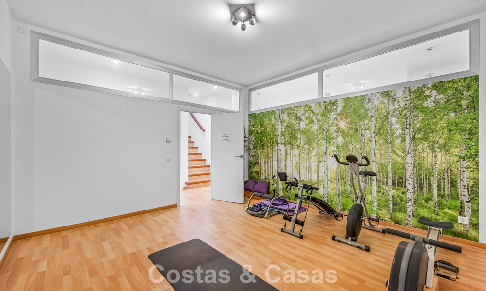 Villa andaluza auténtica con vistas panorámicas idilíca al golf en venta en Sotogrande Alto, Costa del Sol 795181