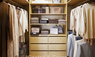 Exclusivas villas pareadas con vistas al mar en venta en un entorno de golf privilegiado en Mijas, Costa del Sol 795299 