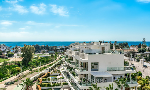 Ático dúplex de primera clase en venta en el corazón de la Milla de Oro de Marbella 796072
