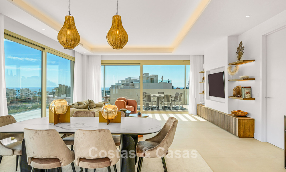 Ático dúplex de primera clase en venta en el corazón de la Milla de Oro de Marbella 796077