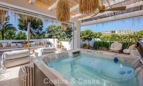 Villa bellamente renovada en estilo Boho-Chic en venta en Nueva Andalucía, Marbella 795821
