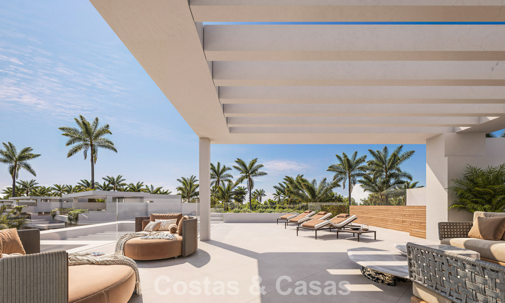 Apartamentos de lujo avanzados en venta a poca distancia de la playa y cerca del centro de Estepona en la Nueva Milla de Oro 795514