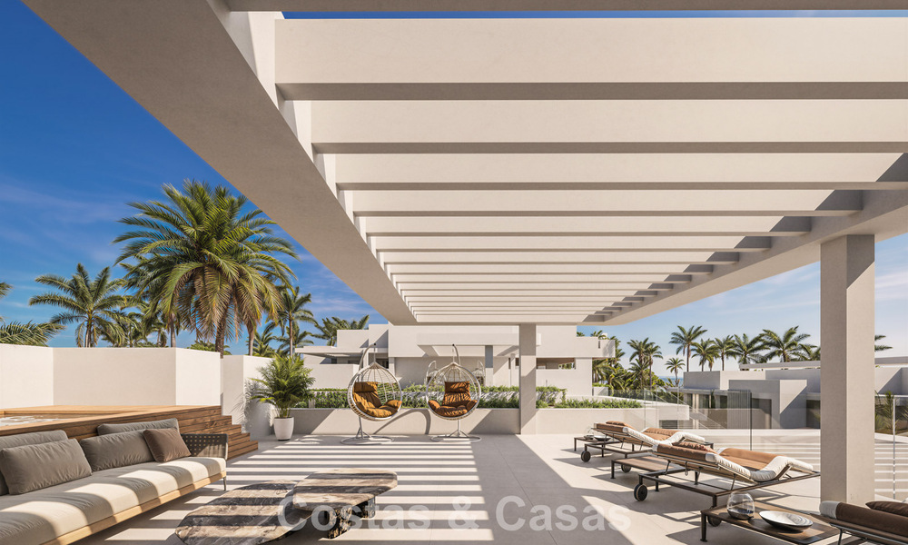 Apartamentos de lujo avanzados en venta a poca distancia de la playa y cerca del centro de Estepona en la Nueva Milla de Oro 795516