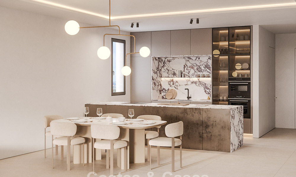 Apartamentos de lujo avanzados en venta a poca distancia de la playa y cerca del centro de Estepona en la Nueva Milla de Oro 795540