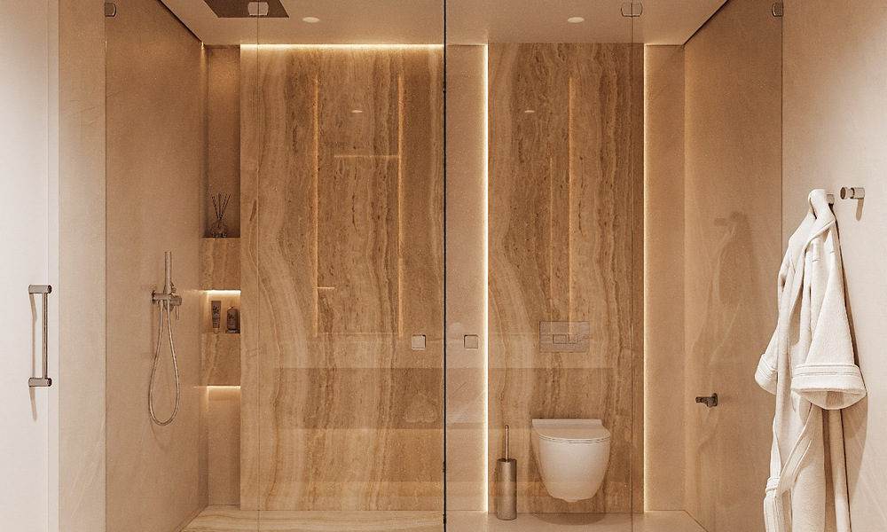 Apartamentos de lujo avanzados en venta a poca distancia de la playa y cerca del centro de Estepona en la Nueva Milla de Oro 795544